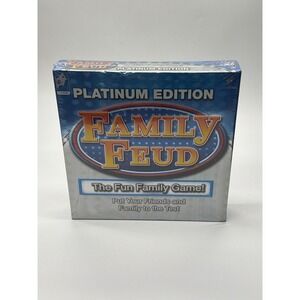 Family Feud Platinum Edition Board Game Cardinal 2016 New Sealed TV Show Trivia